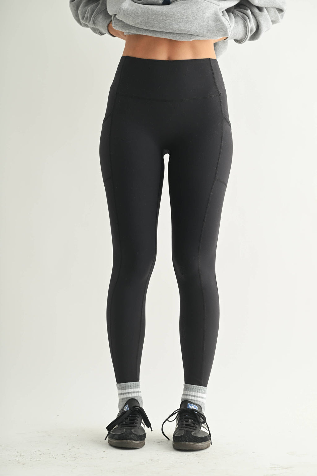 Eclipse Seamless Contour Leggings – Jet Black