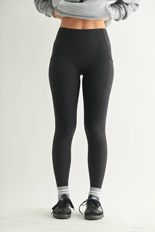 Eclipse Seamless Contour Leggings – Jet Black