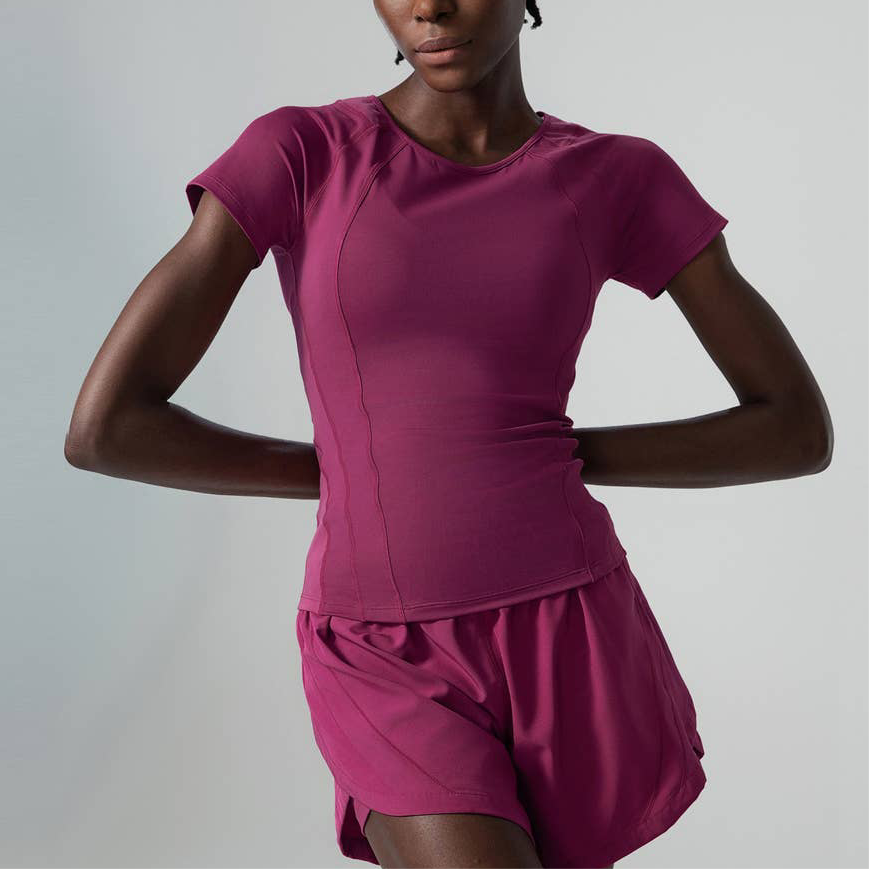 FlexFit Short Sleeve Yoga & Fitness Tee