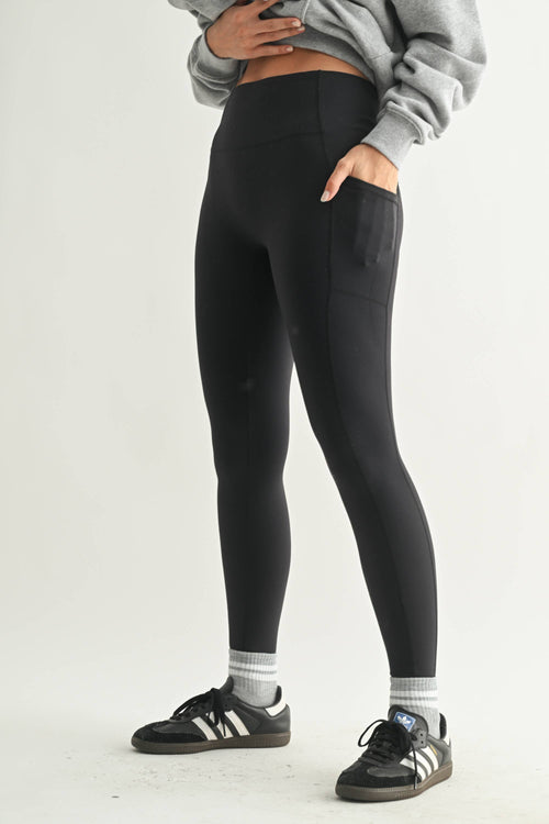 Eclipse Seamless Contour Leggings – Jet Black