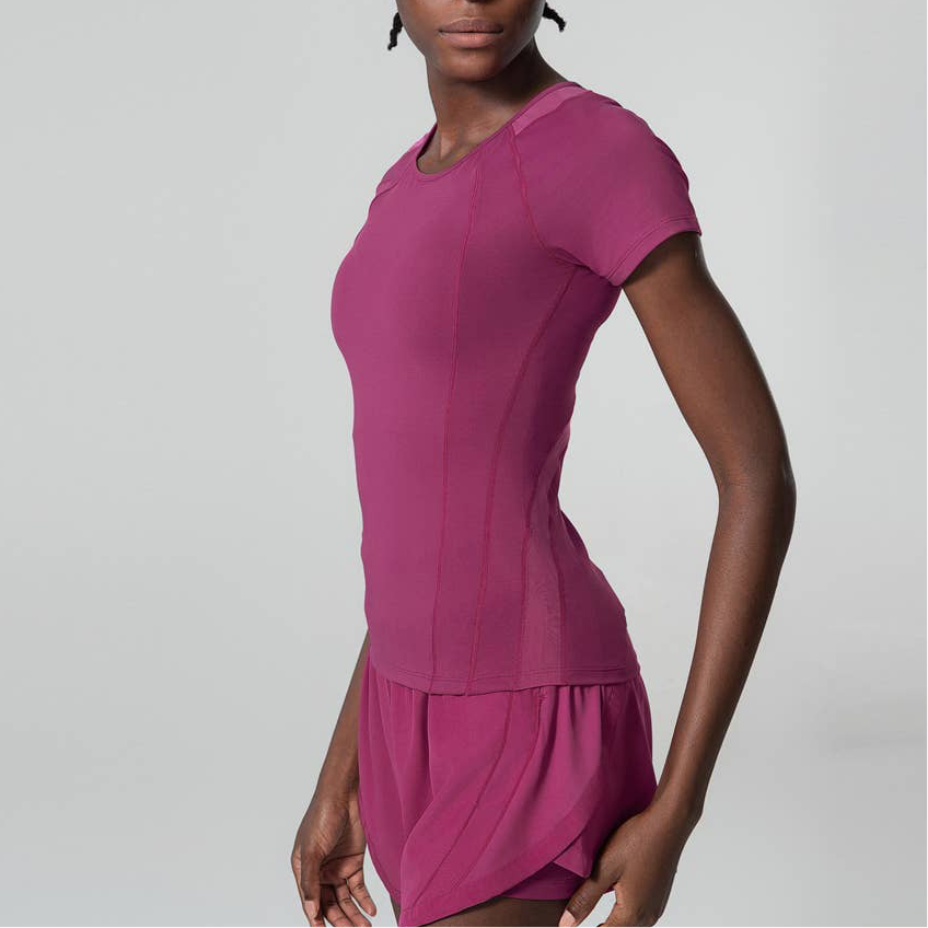 FlexFit Short Sleeve Yoga & Fitness Tee