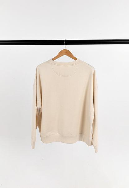 Beige Sweatshirt