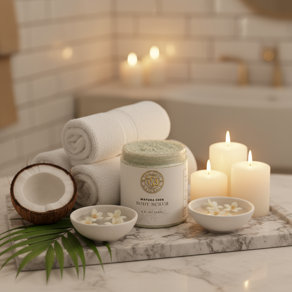 Mafura Eden Botanical Burst Body Scrub