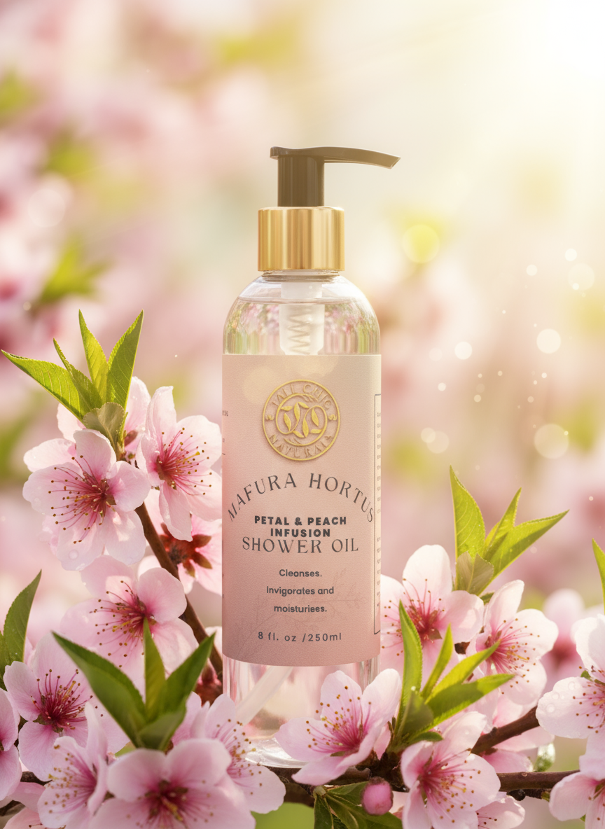 Mafura Hortus Petal and Pear Shower Oil