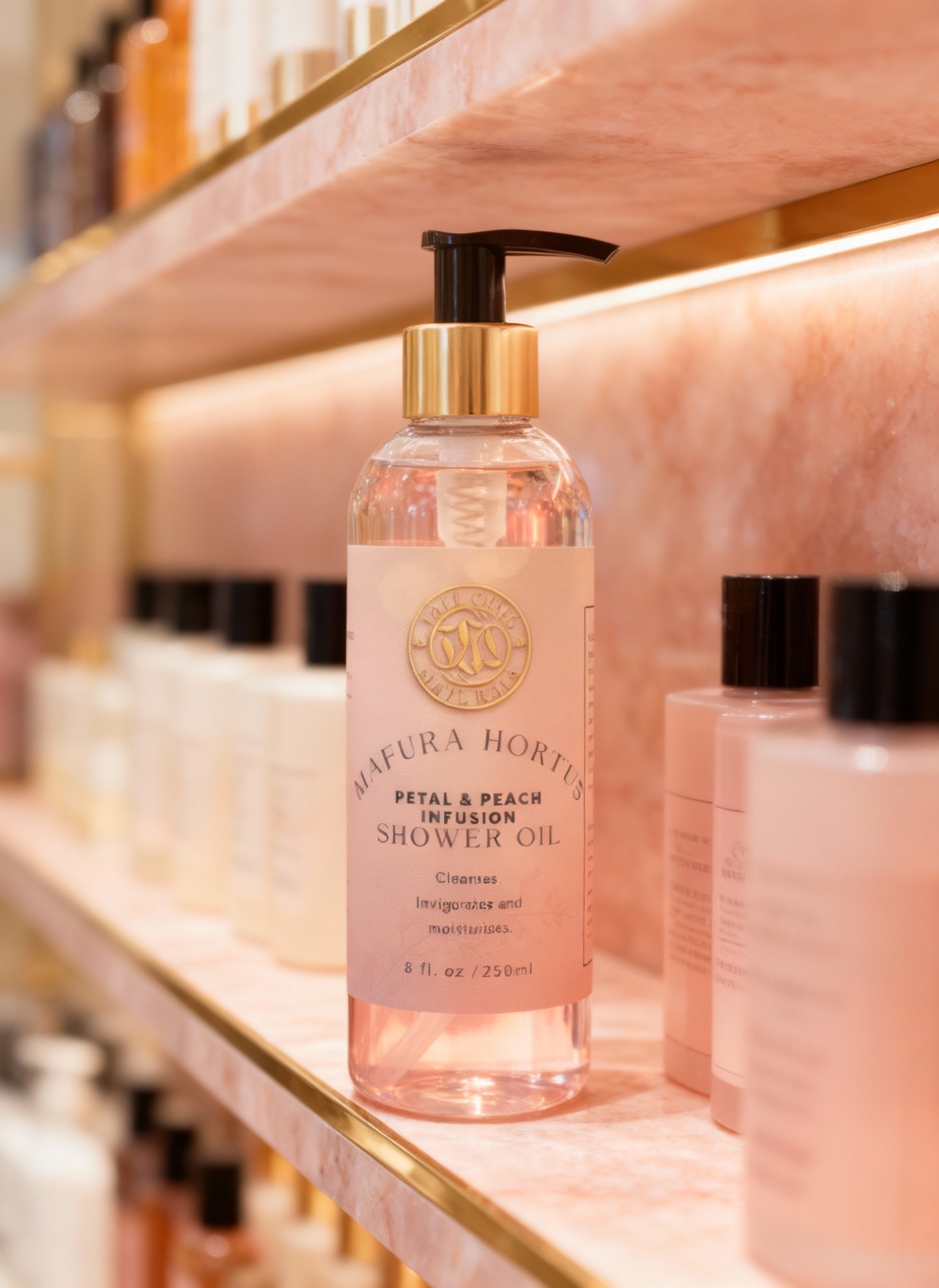 Mafura Hortus Petal and Pear Shower Oil